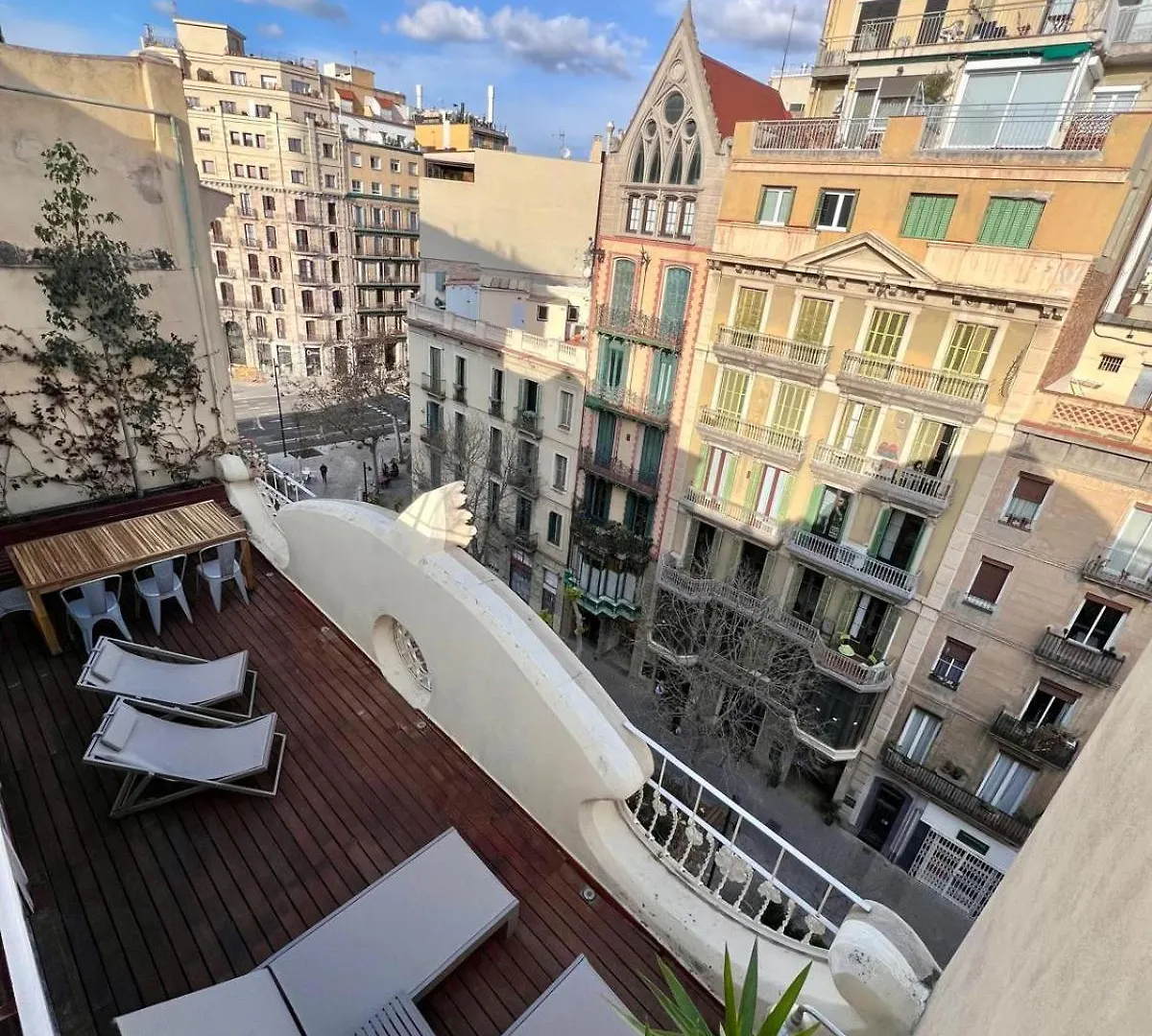 Luxury Modernist Penthouse Next Paseo De Gracia Apartment Barcelona