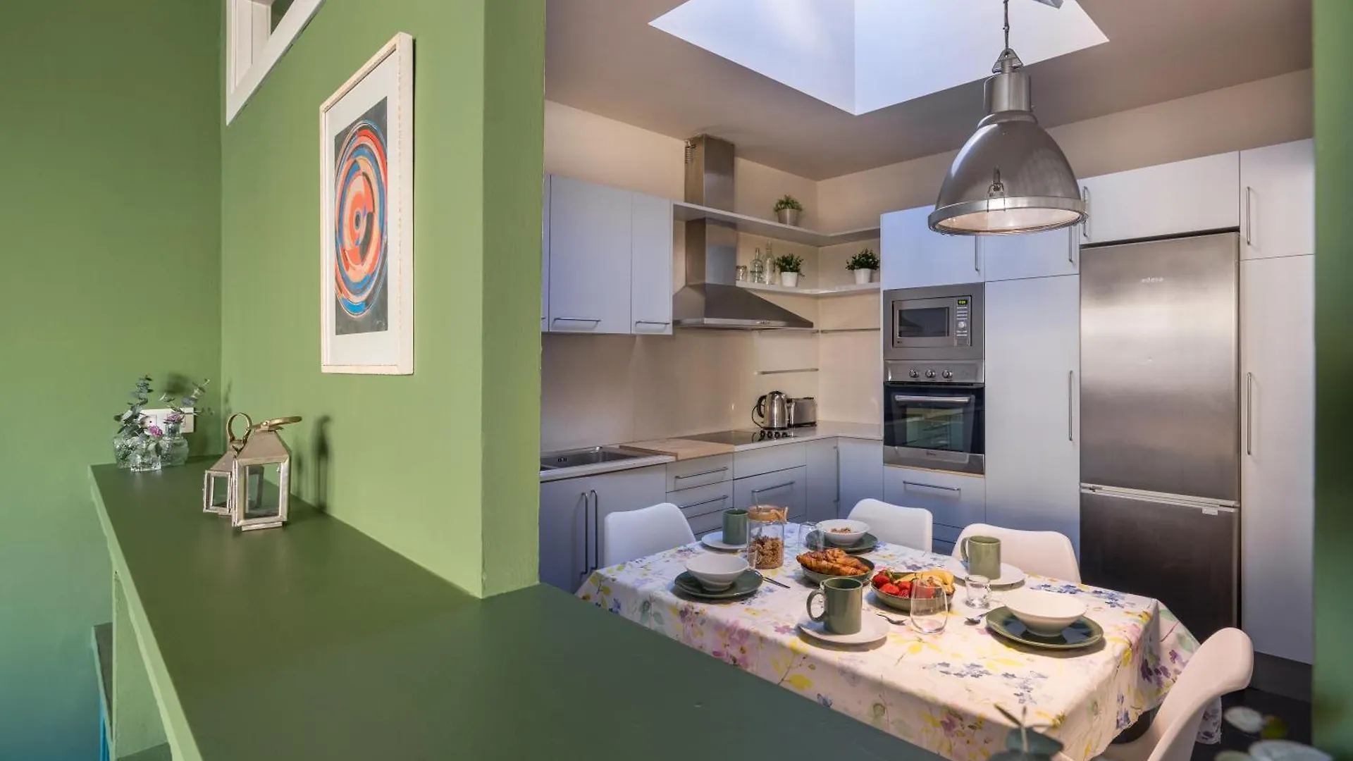 Luxury Modernist Penthouse Next Paseo De Gracia Apartment Barcelona Spain