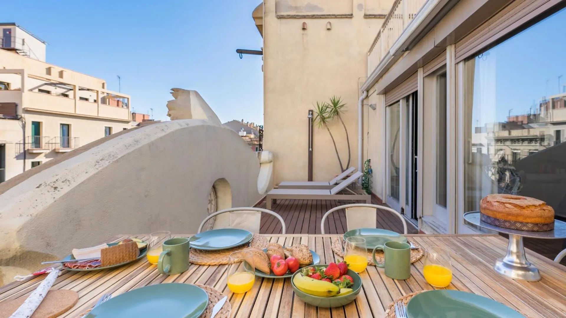 Luxury Modernist Penthouse Next Paseo De Gracia Apartment Barcelona